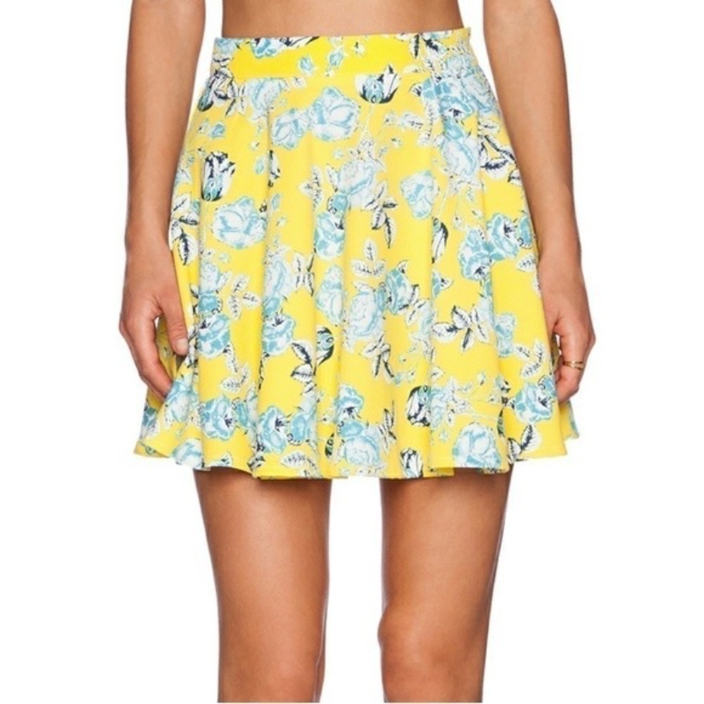 MINKPINK Floral Mini Skirt
